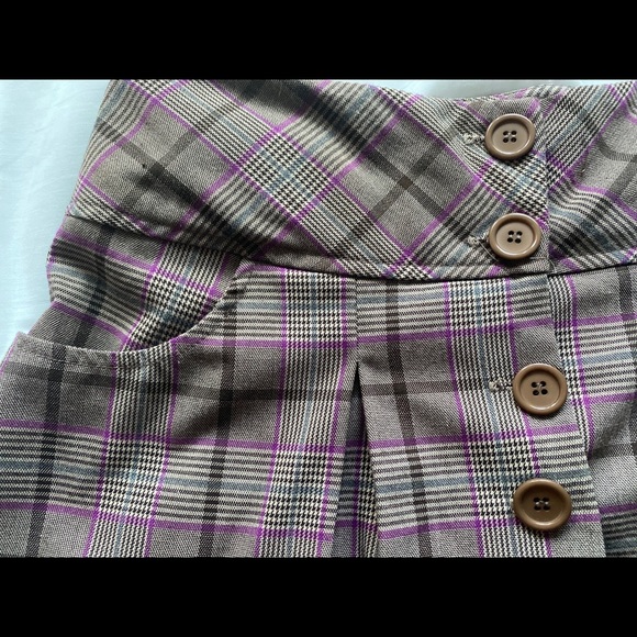 Plaid Skirt - Picture 2 of 4